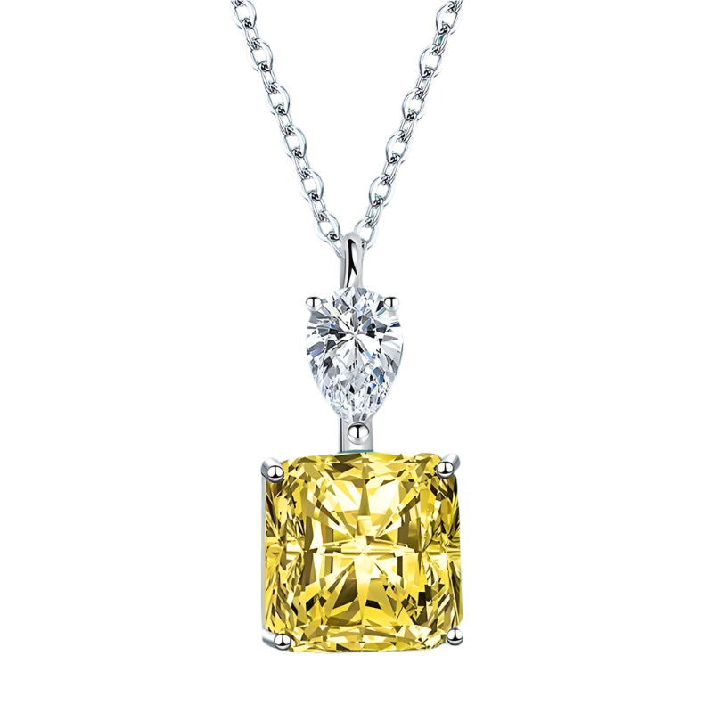 AVERLLA™ Zircon Gemstone Silver Necklace