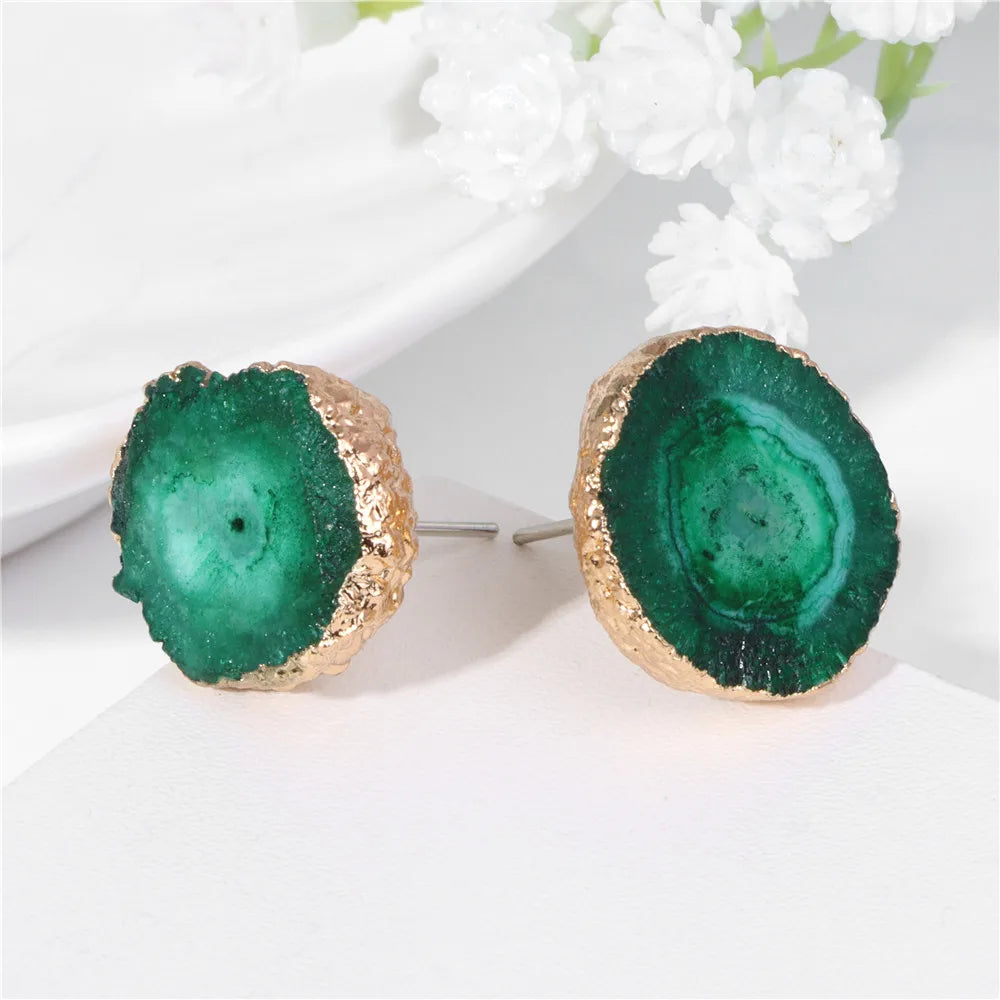 AVERLLA™ Natural Druzy Crystal Earrings