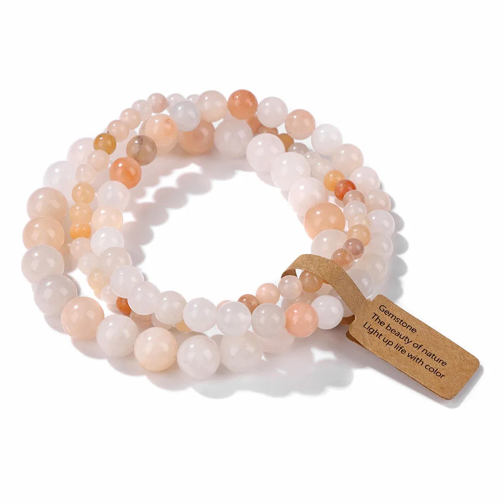 AVERLLA™ Natural Stone Beaded Bracelet Set