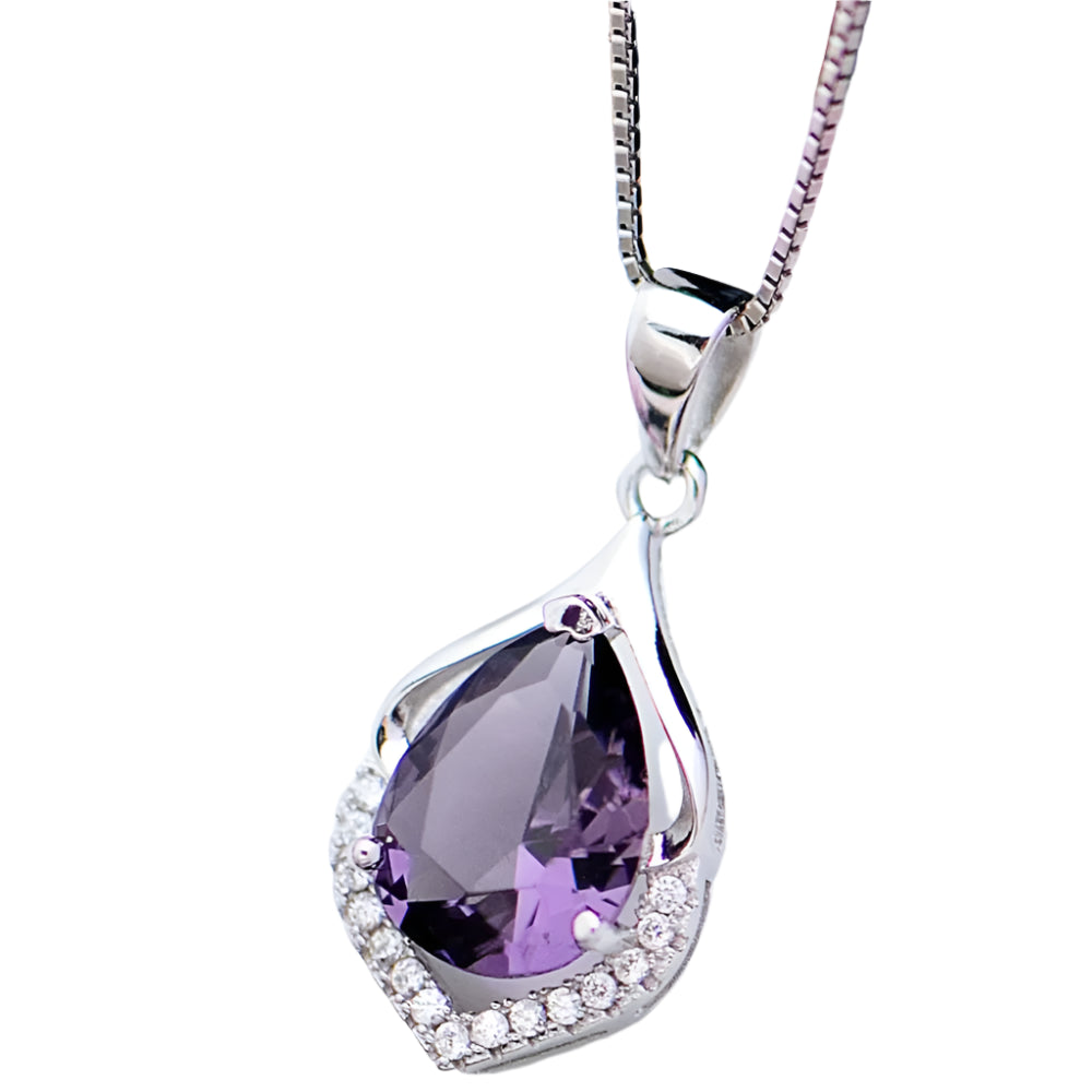 AVERLLA™ Mystic Amethyst Clavicle Necklace