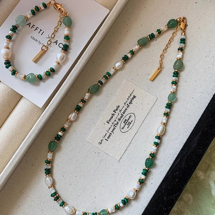 AVERLLA™ Radiant Harmony Freshwater Pearl & Jade Jewelry Set