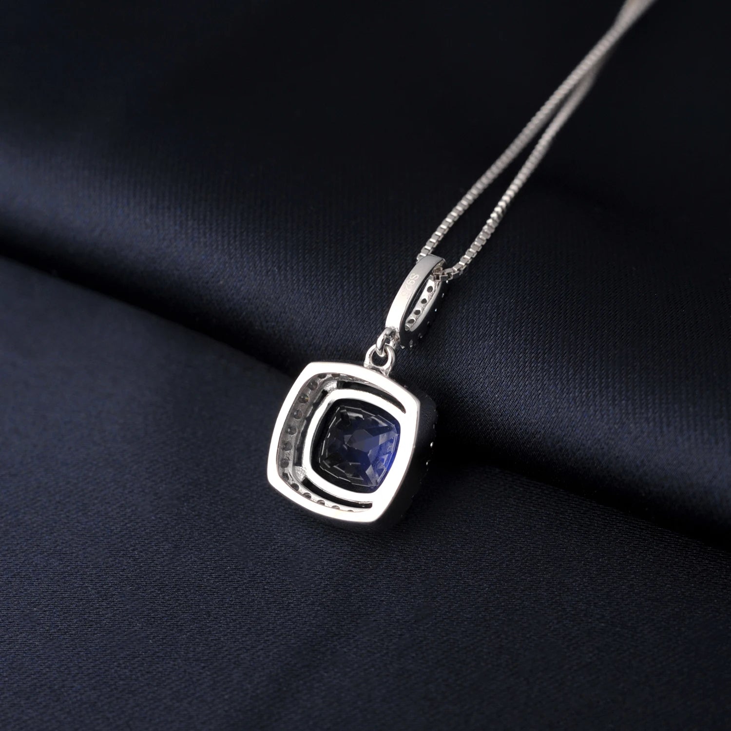 AVERLLA™ Celestial Blue Sapphire Pendant Necklace