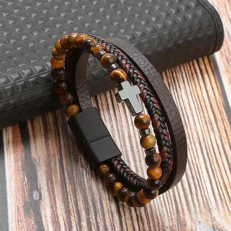 AVERLLA™ Classic Multilayer Leather Bracelet