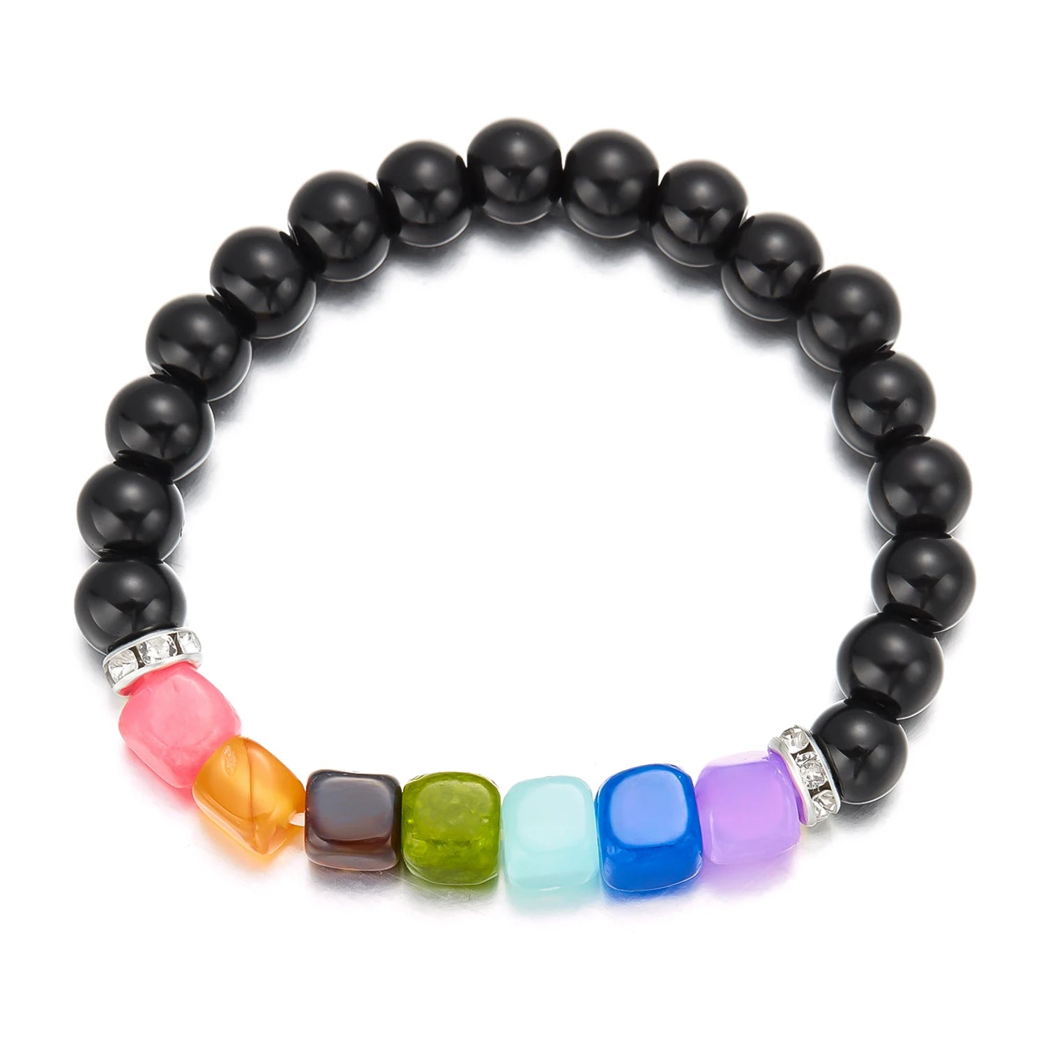 AVERLLA™ Natural Stone 7 Chakra Bracelet