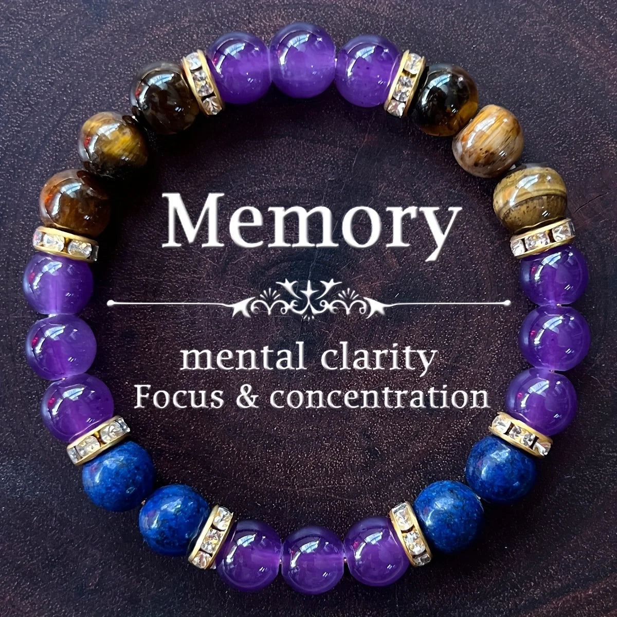 AVERLLA™ Handmade Tiger Eye Memory Bracelet