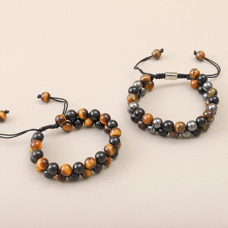 AVERLLA™ Strength Flow Tiger's Eye & Hematite Bracelet