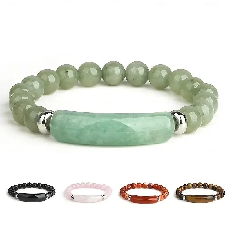 AVERLLA™ Gemstone Crysta  Handmade Stone Bracelet