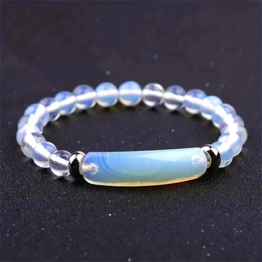 AVERLLA™ Gemstone Crysta  Handmade Stone Bracelet