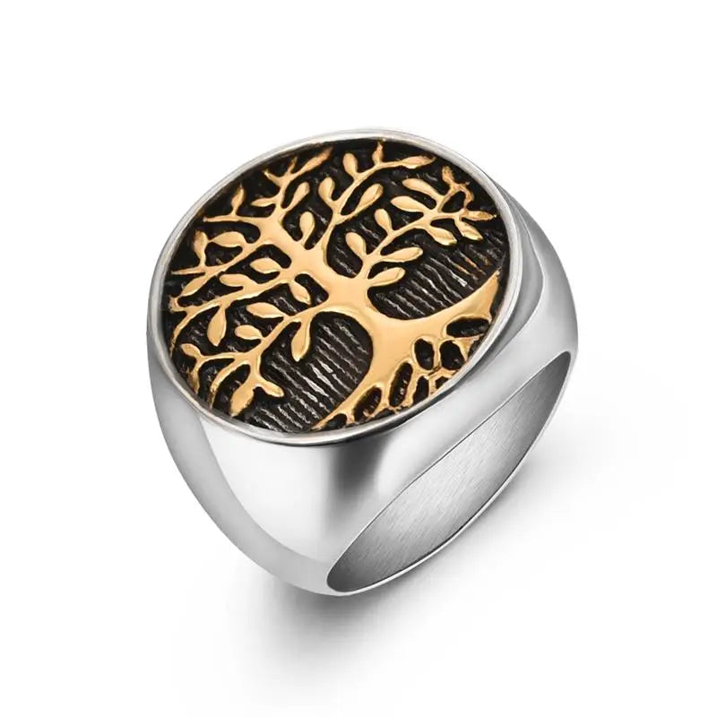 AVERLLA™ Tree of Life Stainless Steel Ring