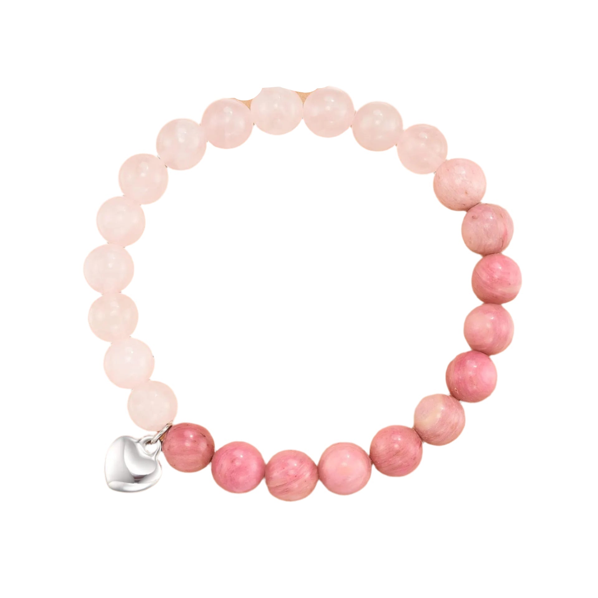 AVERLLA™ Pink Zebra Bead Bracelet – Healing Crystal Gift