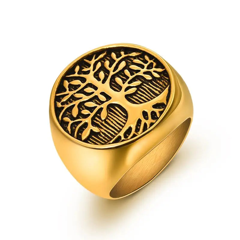 AVERLLA™ Tree of Life Stainless Steel Ring