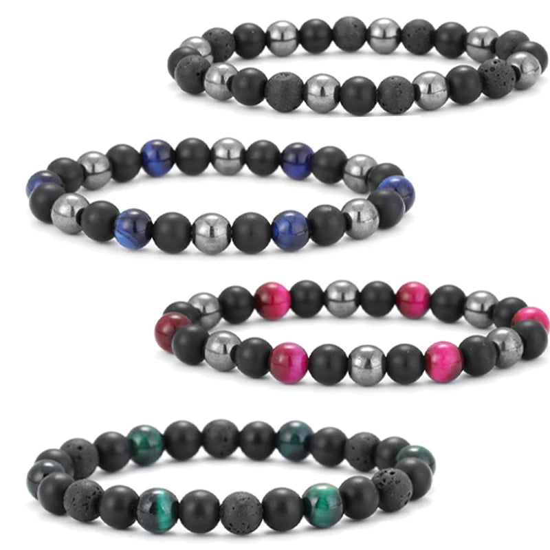 AVERLLA™ Hematite Health & Wellness Couple Bracelet