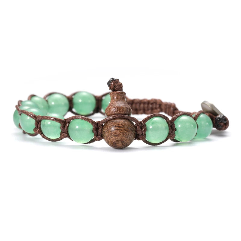 AVERLLA™ Serenity Ruyi Gourd Natural Stone Meditation Bracelet