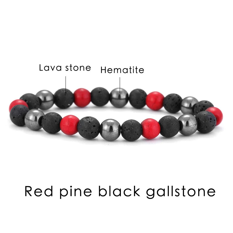 AVERLLA™ Hematite Health & Wellness Couple Bracelet