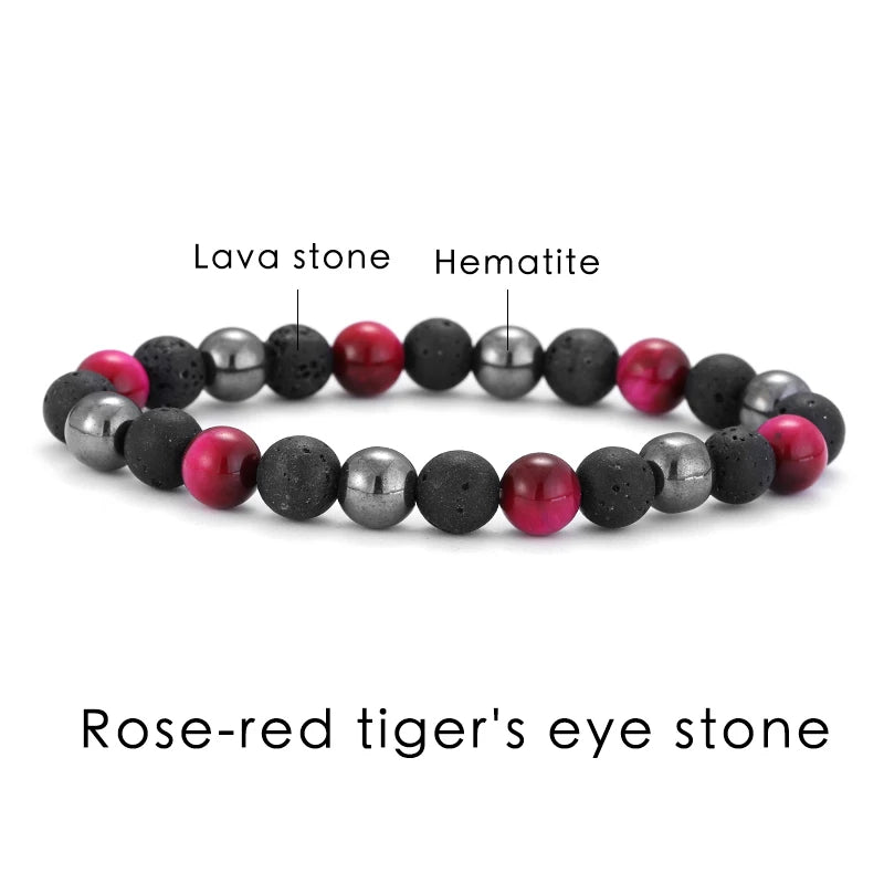 AVERLLA™ Hematite Health & Wellness Couple Bracelet