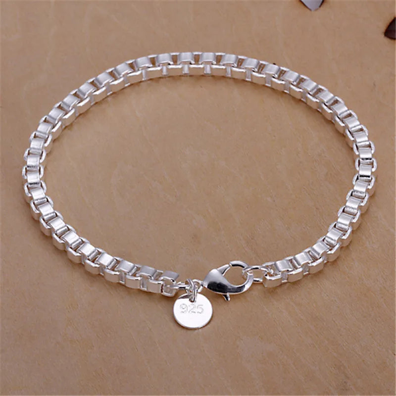 AVERLLA™ Crystal Elegance 925 Sterling Silver Charm Bracelet