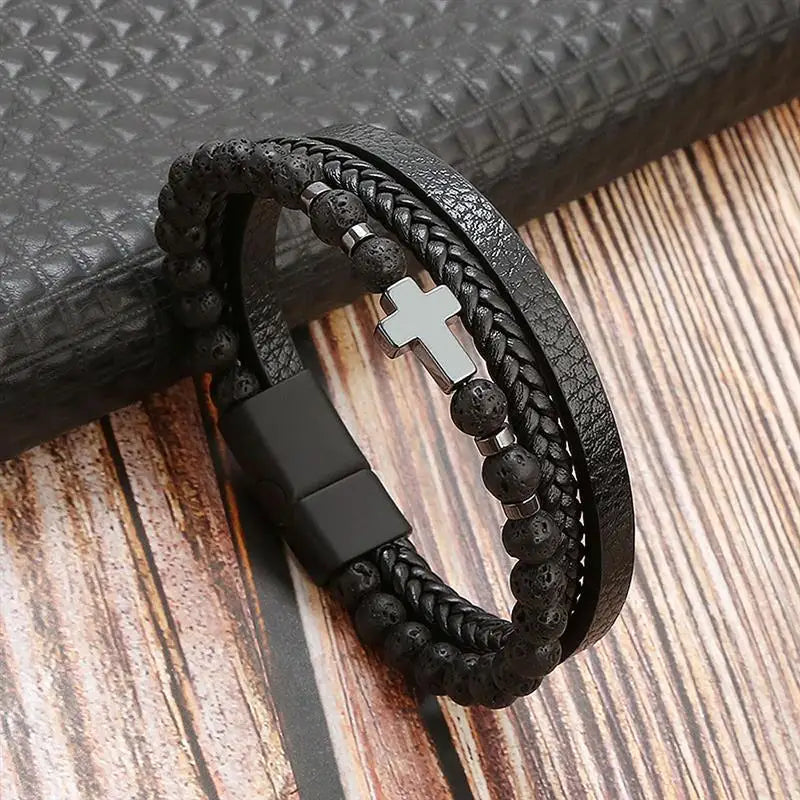 AVERLLA™ Classic Multilayer Leather Bracelet