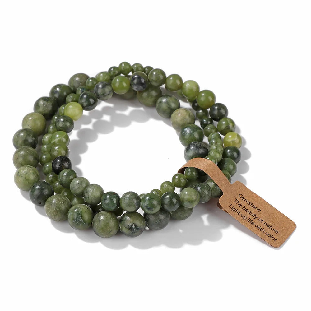 AVERLLA™ Natural Stone Beaded Bracelet Set