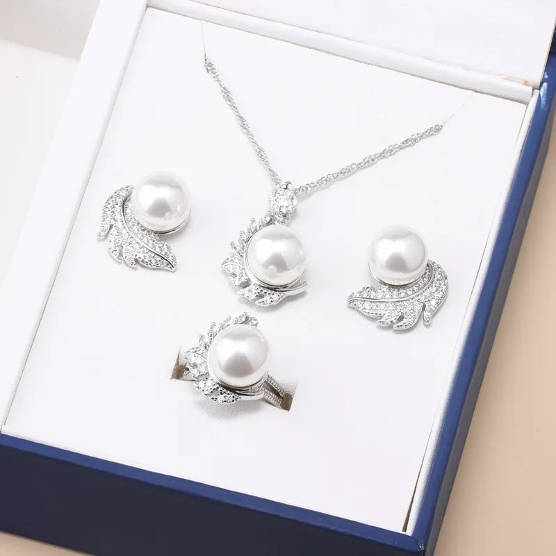 AVERLLA™ Freshwater Pearl & Beads Jewelry Set with 925 Sterling Silver