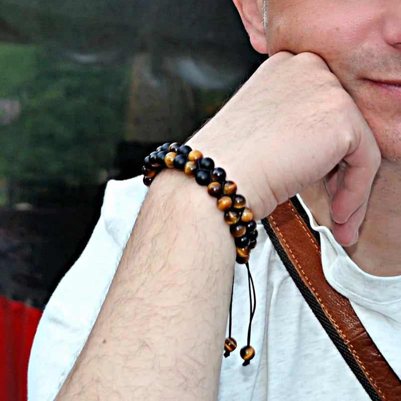 AVERLLA™ Strength Flow Tiger's Eye & Hematite Bracelet