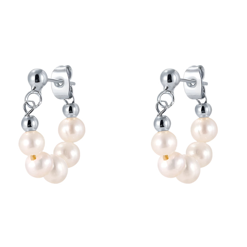 AVERLLA™ Baroque Pearl Huggie Earrings