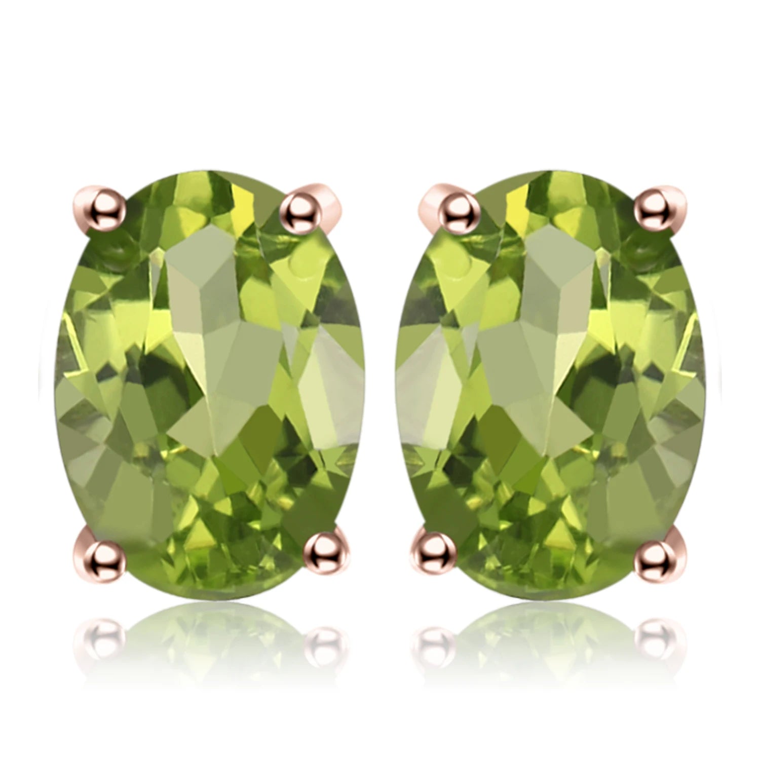 AVERLLA™ Radiant Oval Natural Amethyst, Citrine, Garnet, Topaz & Peridot Earrings