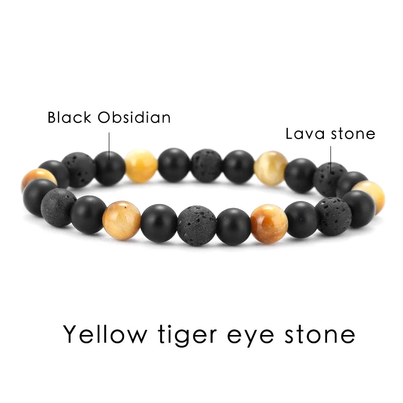 AVERLLA™ Hematite Health & Wellness Couple Bracelet