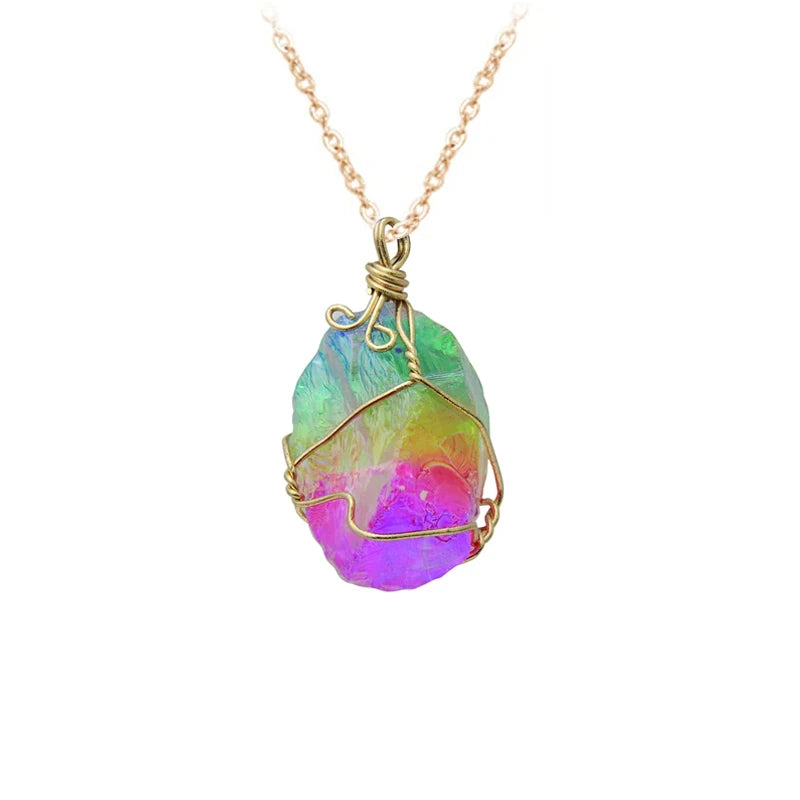 AVERLLA™ Irregular Crystal Quartz Pendant