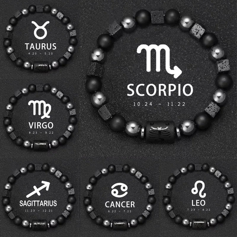 AVERLLA™ Zodiac Spirit Natural Stone Bracelets