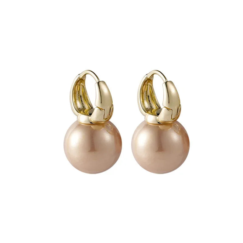 AVERLLA™ Minimalist Silver Pearl Earrings for Women