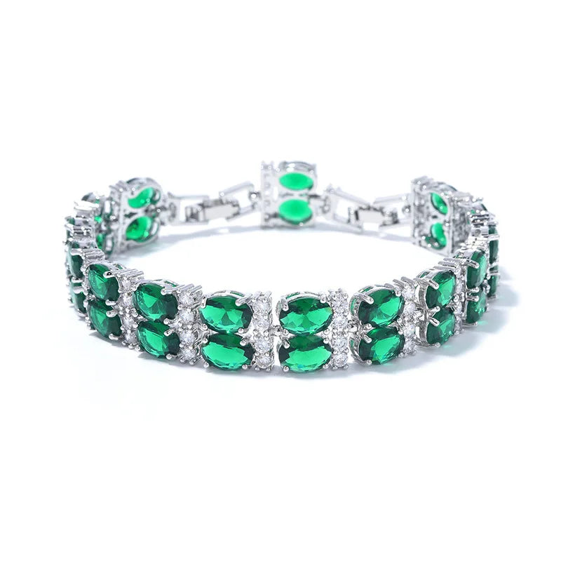 AVERLLA™ Luxe Zircon 925 Silver Women’s Bracelet