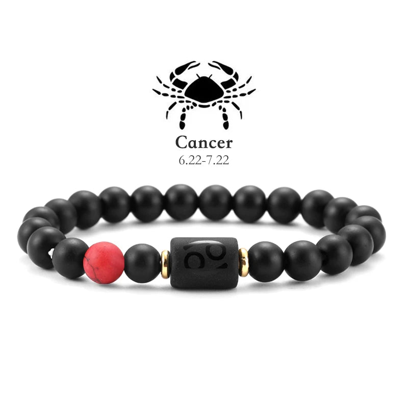 AVERLL™ 12 Star Signs Natural Stone Bracelets