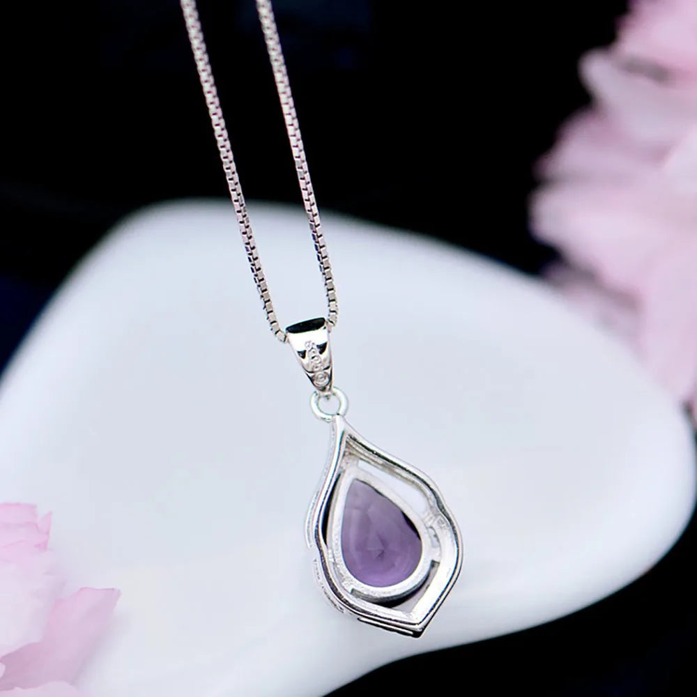 AVERLLA™ Mystic Amethyst Clavicle Necklace