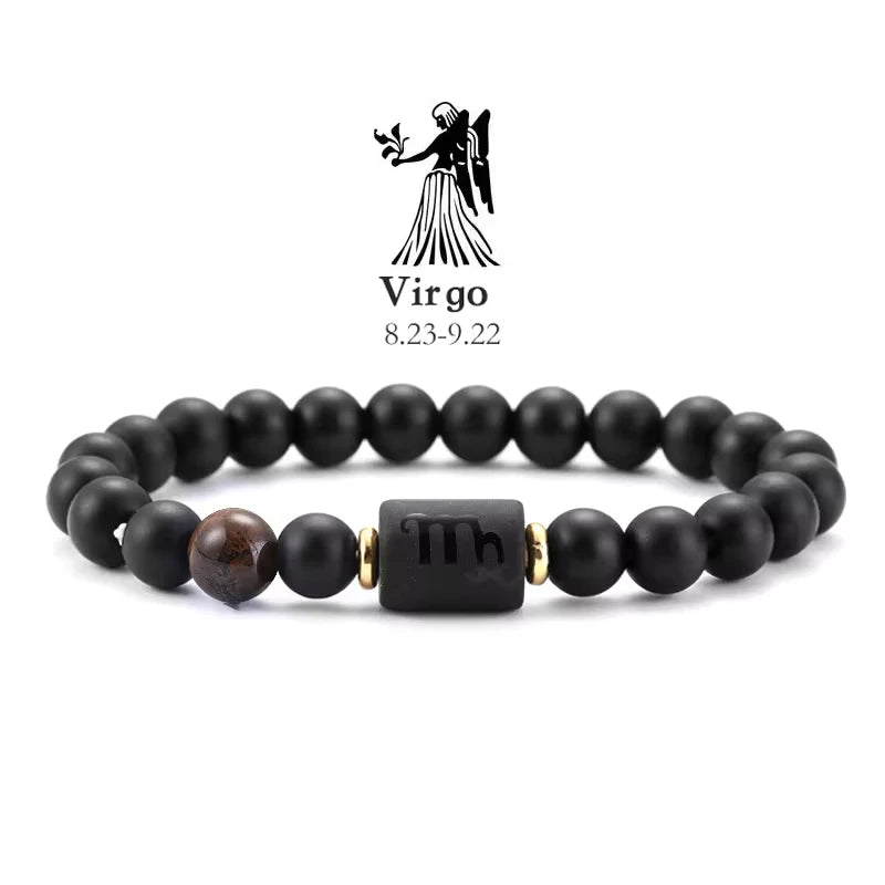 AVERLL™ 12 Star Signs Natural Stone Bracelets