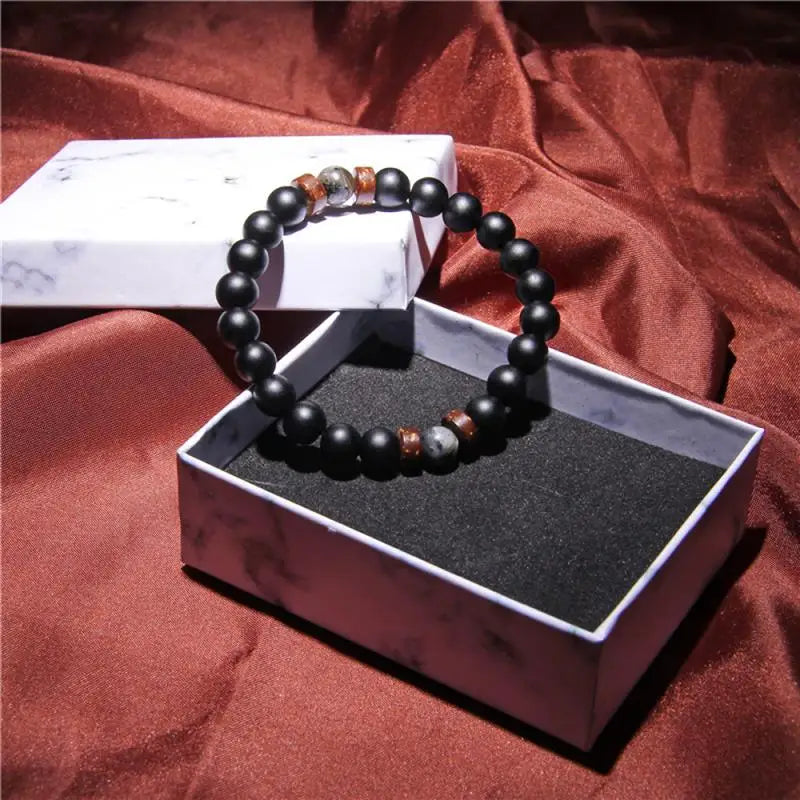 AVERLLA™ Mystic Ember Lava Stone Bracelet