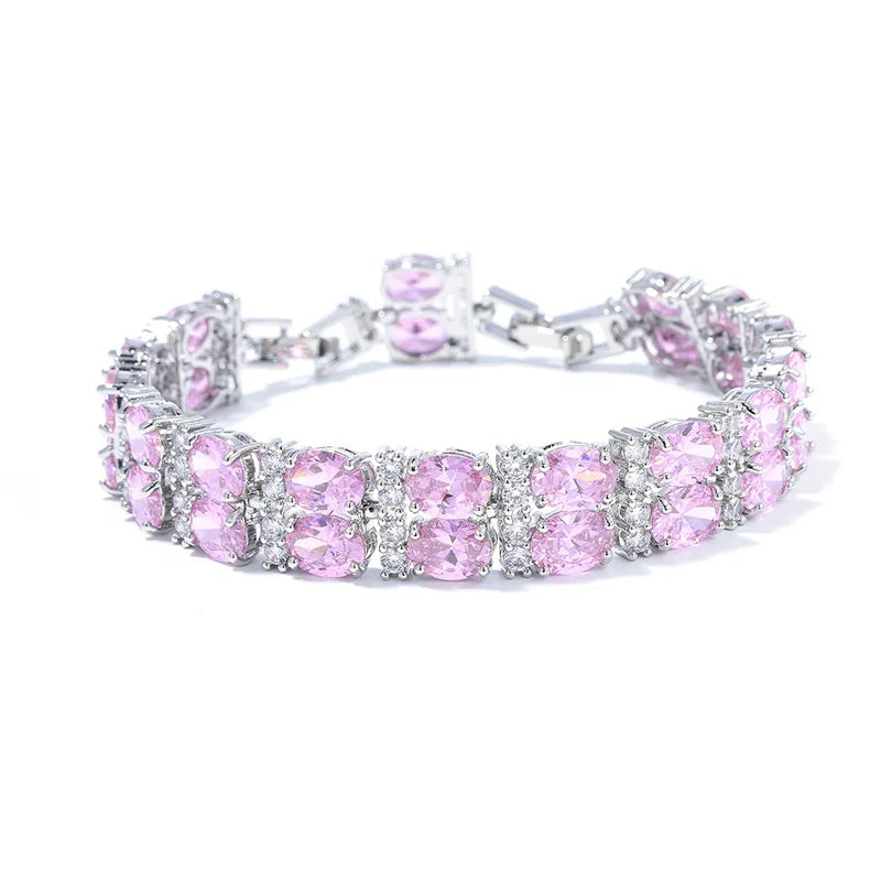 AVERLLA™ Luxe Zircon 925 Silver Women’s Bracelet