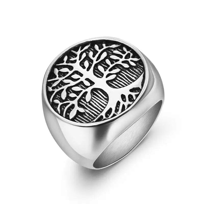 AVERLLA™ Tree of Life Stainless Steel Ring