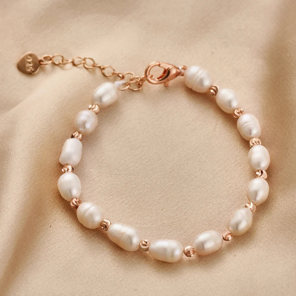 AVERLLA™ Freshwater Pearl & Zircon Bracelet