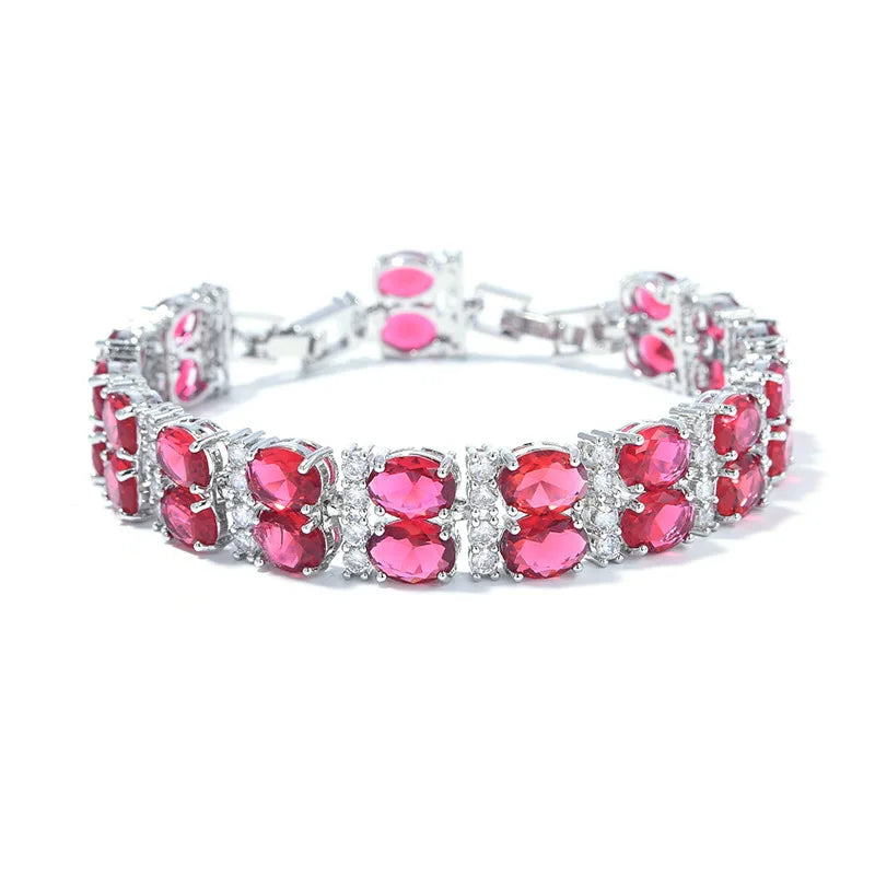 AVERLLA™ Luxe Zircon 925 Silver Women’s Bracelet