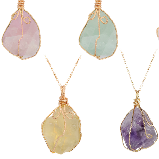 AVERLLA™ Irregular Crystal Quartz Pendant