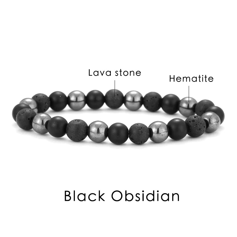 AVERLLA™ Hematite Health & Wellness Couple Bracelet