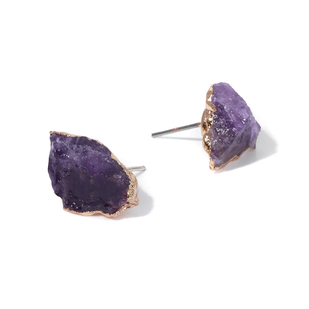 AVERLLA™ Natural Druzy Crystal Earrings