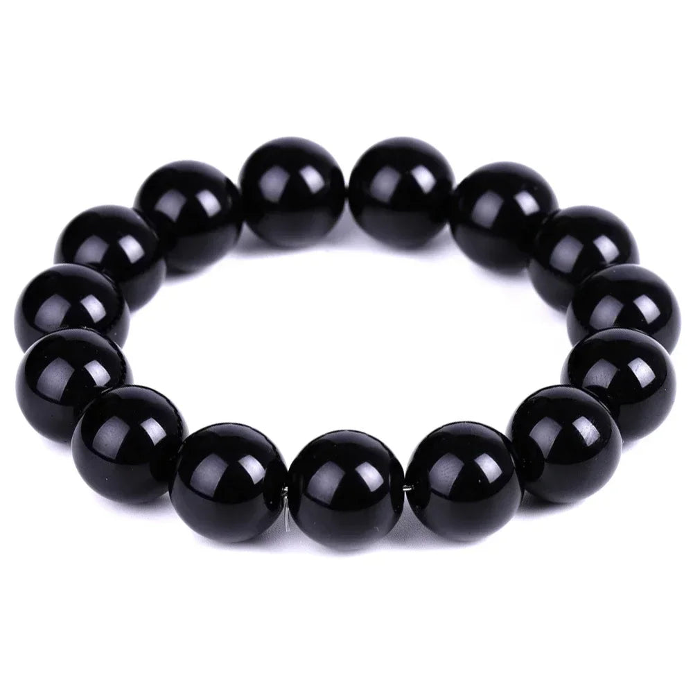 AVERLLA™ Black Obsidian Natural Stone Bracelet – Promote Blood Circulation & Weight Loss