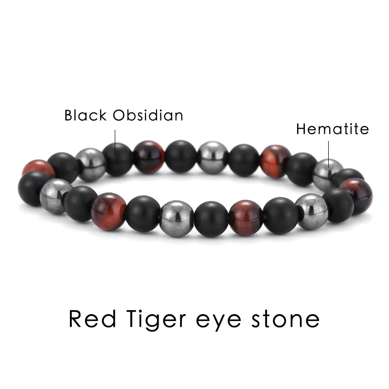 AVERLLA™ Hematite Health & Wellness Couple Bracelet